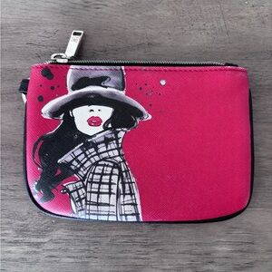 Izak Pouch with Carmen San Diego graphic